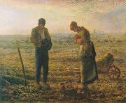 Jean Francois Millet The Angelus painting